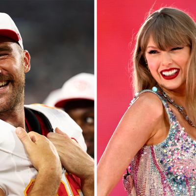 Taylor Swift and Travis Kelce
