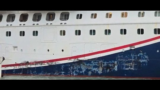 Carnival Magic Cruise Ship Collides with Pier in Jamaica Amid Strong Winds