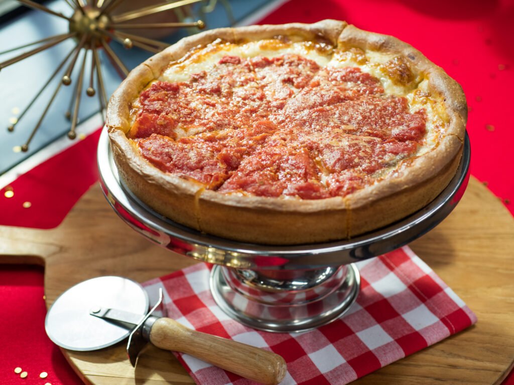 Deep-Dish Pizza