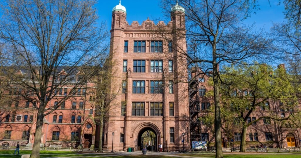 Yale University, also in Connecticut