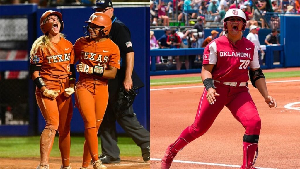 Oklahoma vs Texas Softball