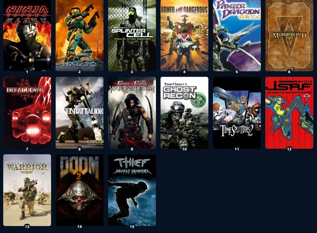 Top Xbox Games of All Time