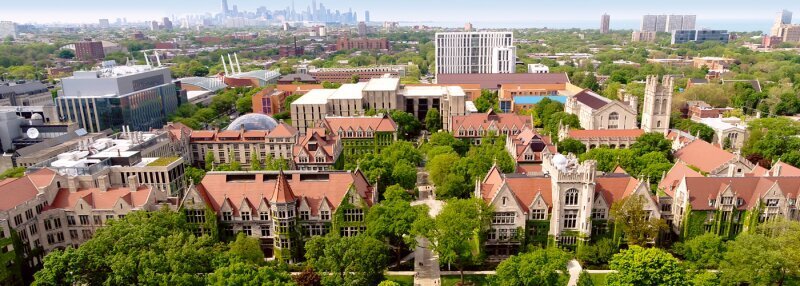 University of Chicago, located in Illinois