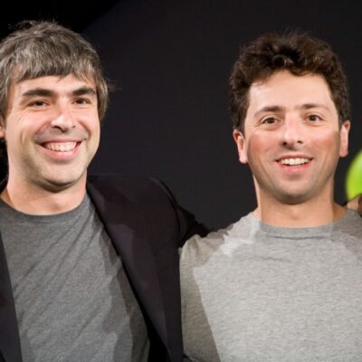 Larry Page and Sergey Brin