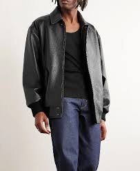 Loewe Leather Bomber Jacket