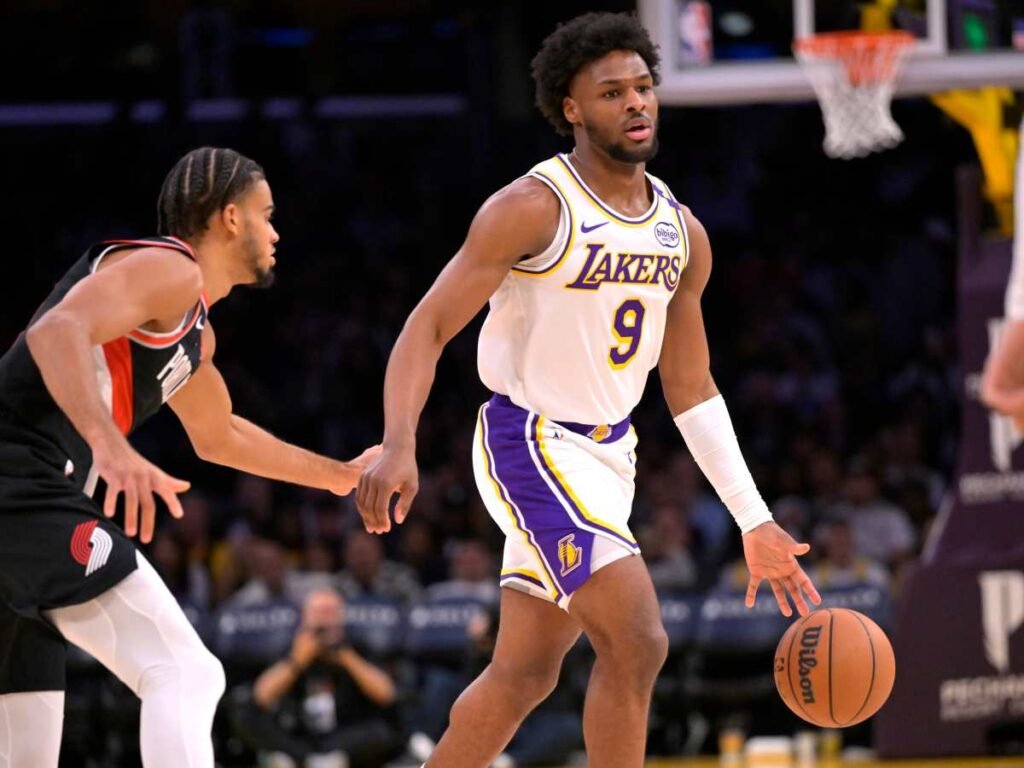 Bronny James' All-Star Votes