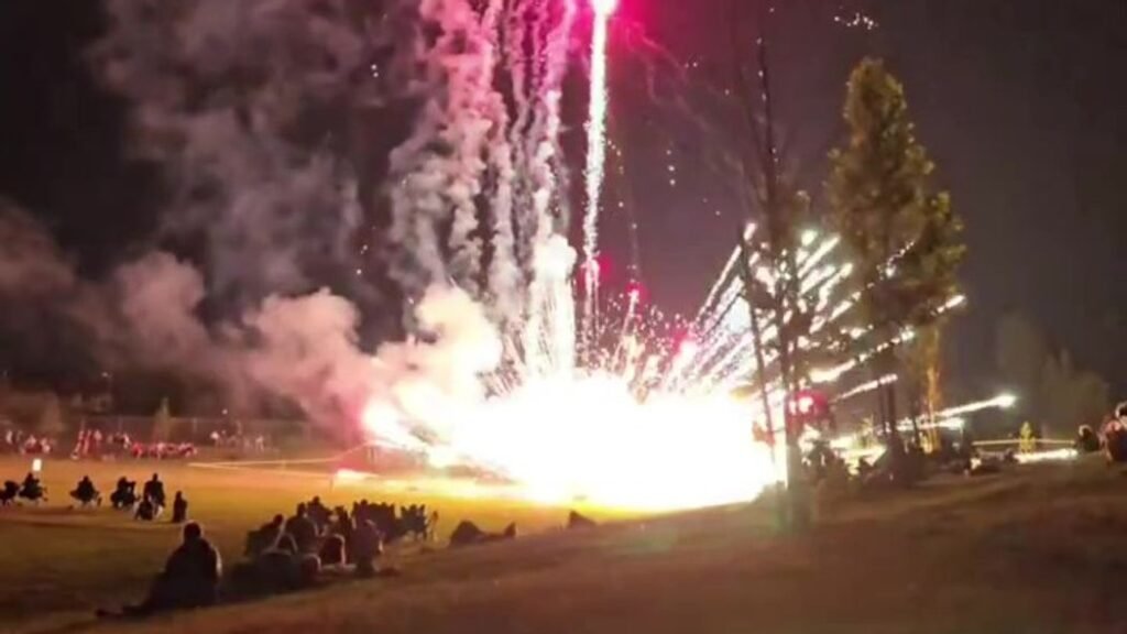 firework explosion salt lake