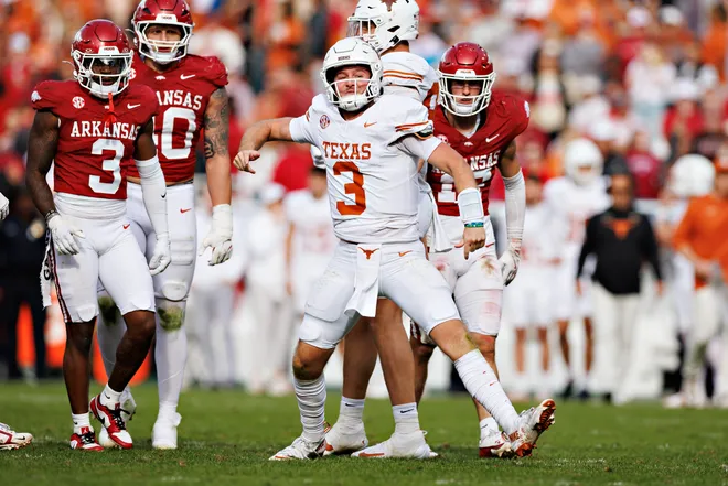 Texas Longhorns Shut Down Razorbacks