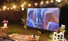 Backyard Into a Cinema