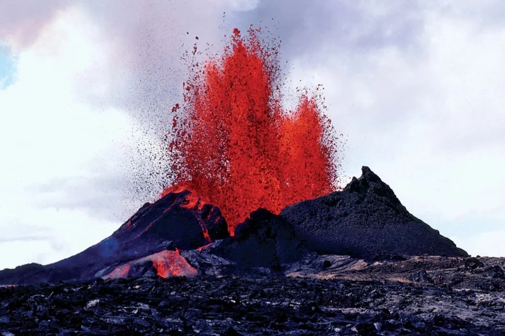 Kilauea volcano Hawaii eruption