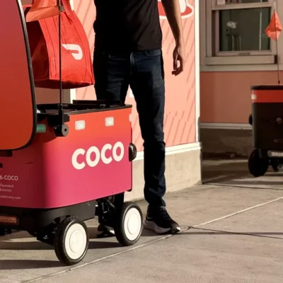 DoorDash food delivery robots