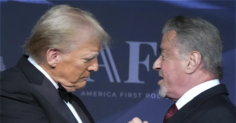 Stallone Ever at a Trump Event
