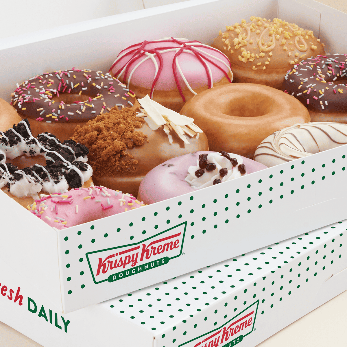Donuts from Krispy Kreme