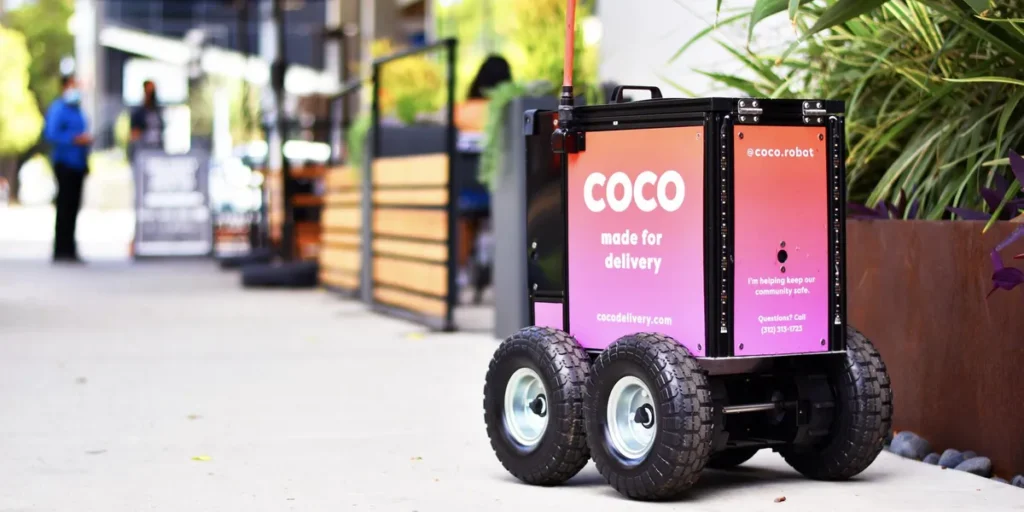DoorDash food delivery robots