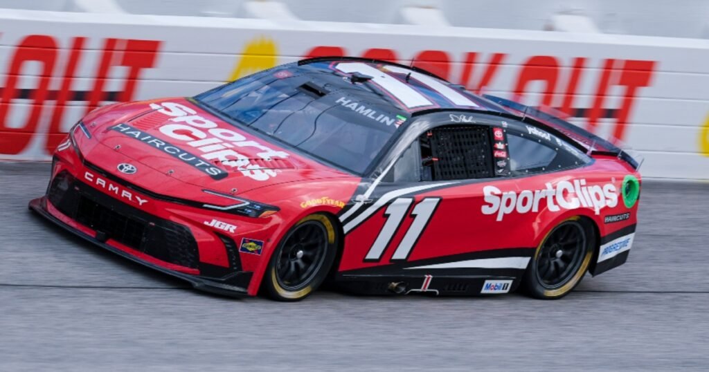 Denny Hamlin Wins NASCAR's Goodyear 400