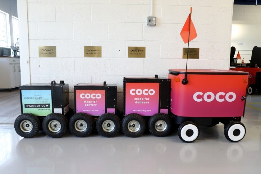 DoorDash food delivery robots