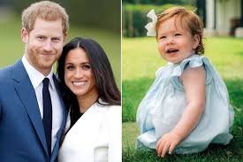 harry and meghan daughter pictures