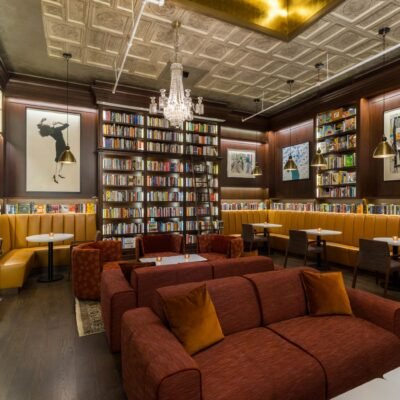 book cafes and bars
