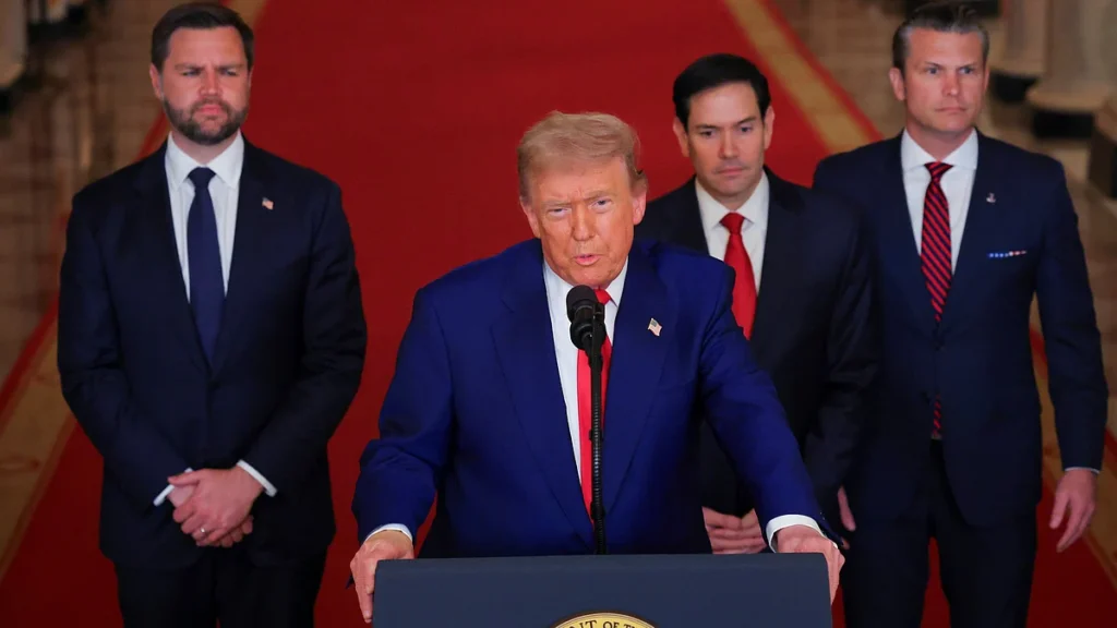 Trump announces Israel Iran ceasefire