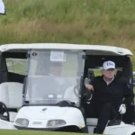 Trump golf cheating video