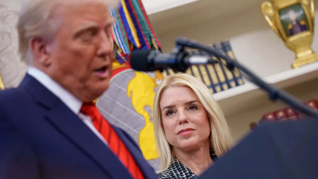 Pam Bondi Trump Epstein Files