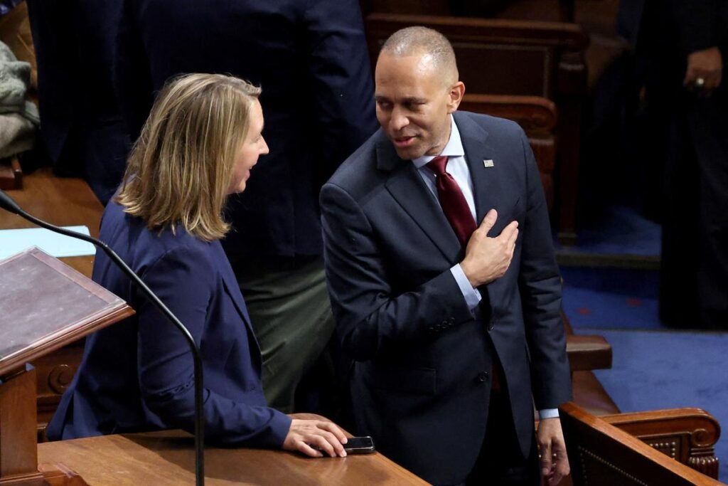 Hakeem Jeffries House speech record