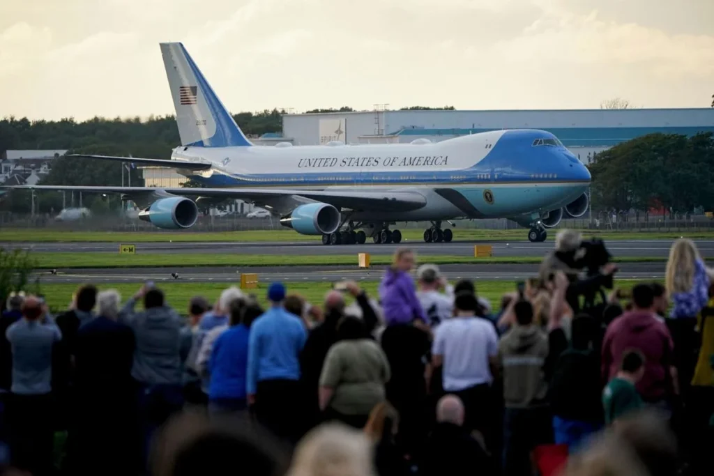 Trump Scotland visit