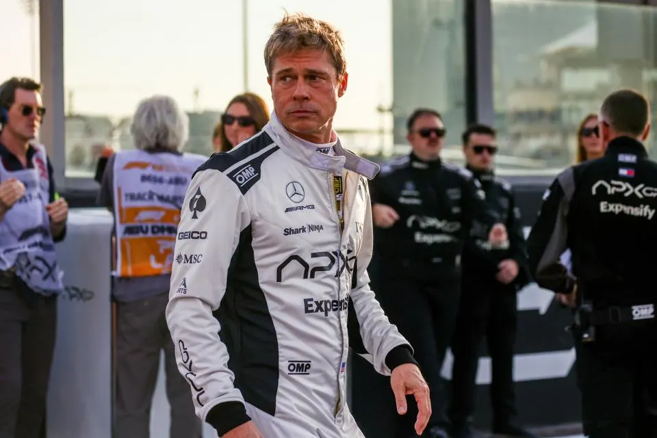 Brad Pitt F1 Movie