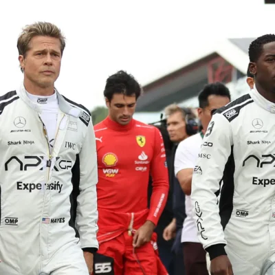 Brad Pitt on Damson Idris