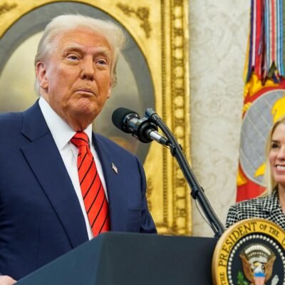 Pam Bondi Trump Epstein Files