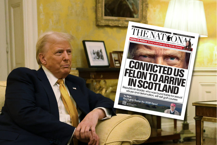 Why is Trump going to Scotland