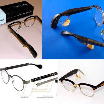 Eyeglasses with Hearing Aids