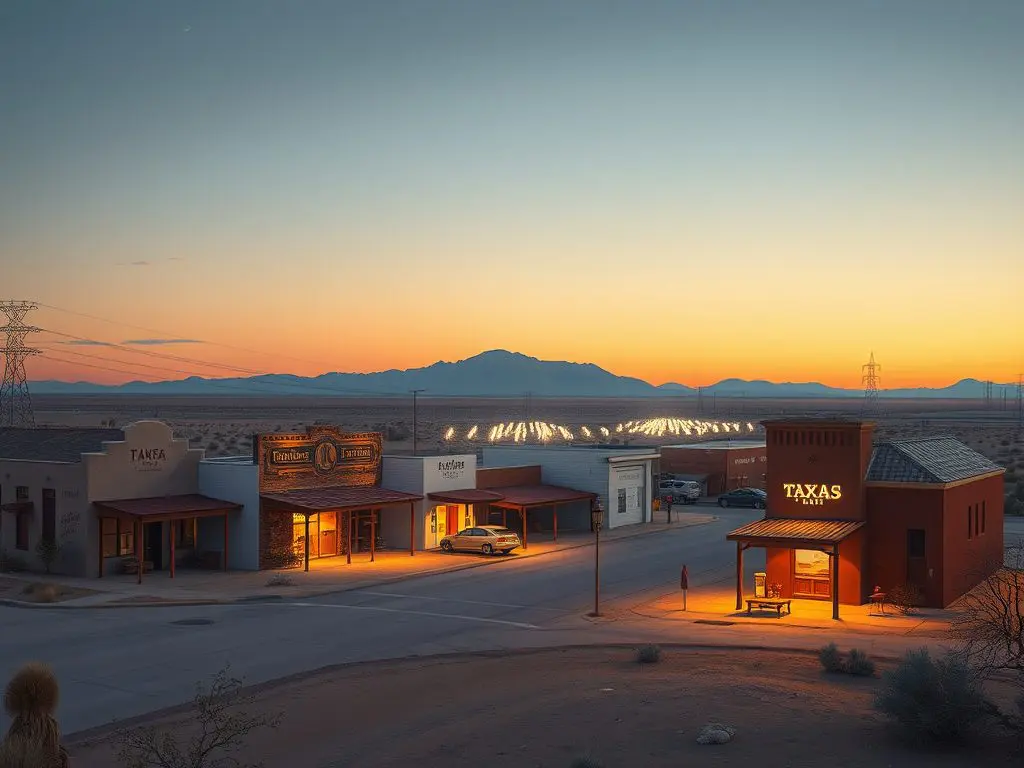 Marfa Texas desert art town