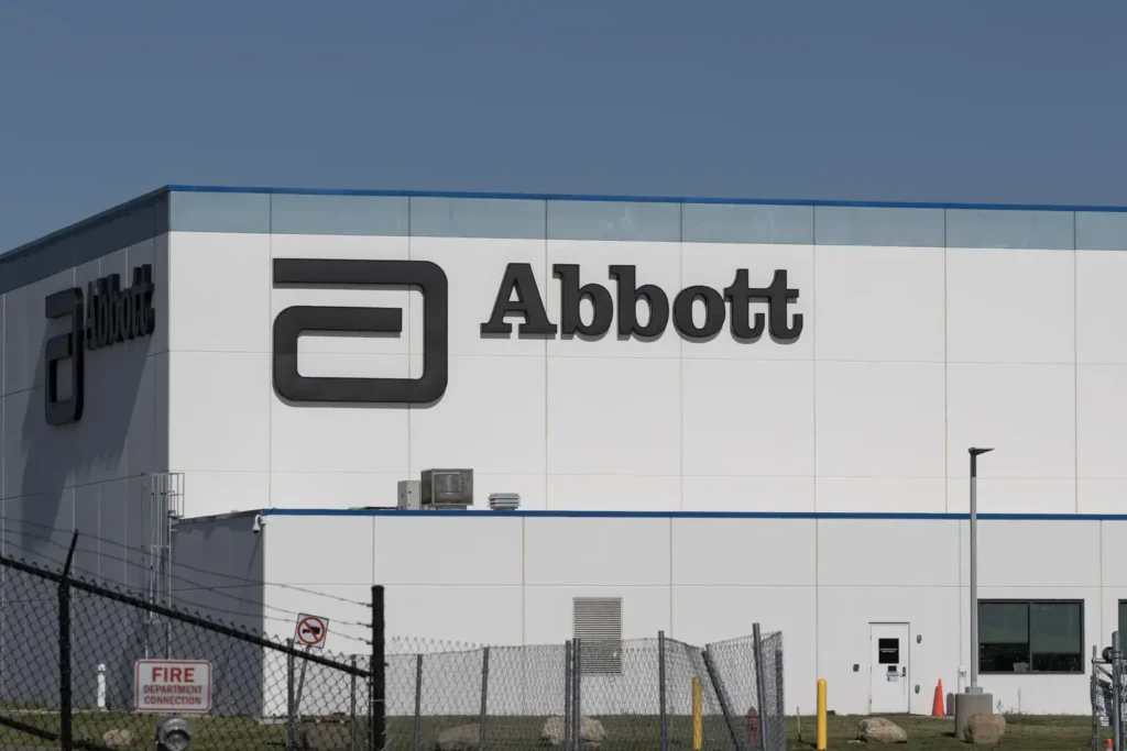 Abbott Labs Lowers
