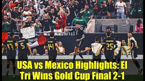USA vs. Mexico