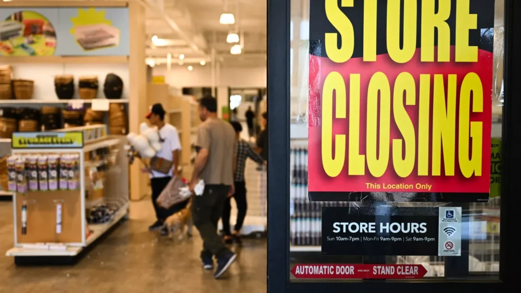 U.S. store closures 2025