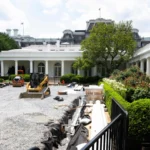 Trump Rose Garden redesign