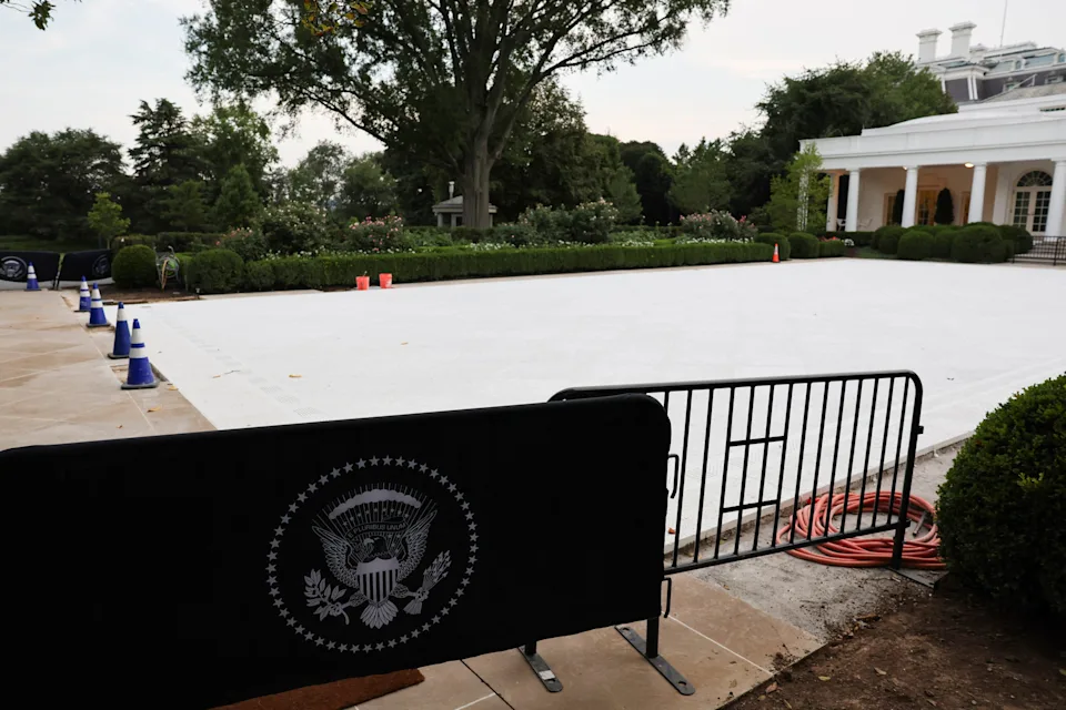 Rose Garden renovations