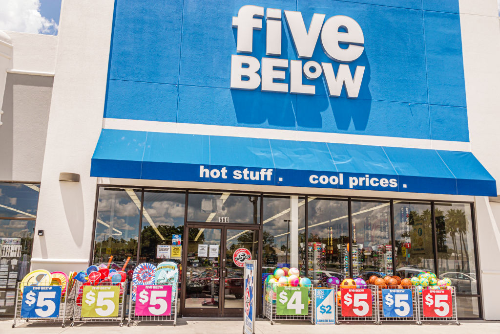 Five Below value shopping